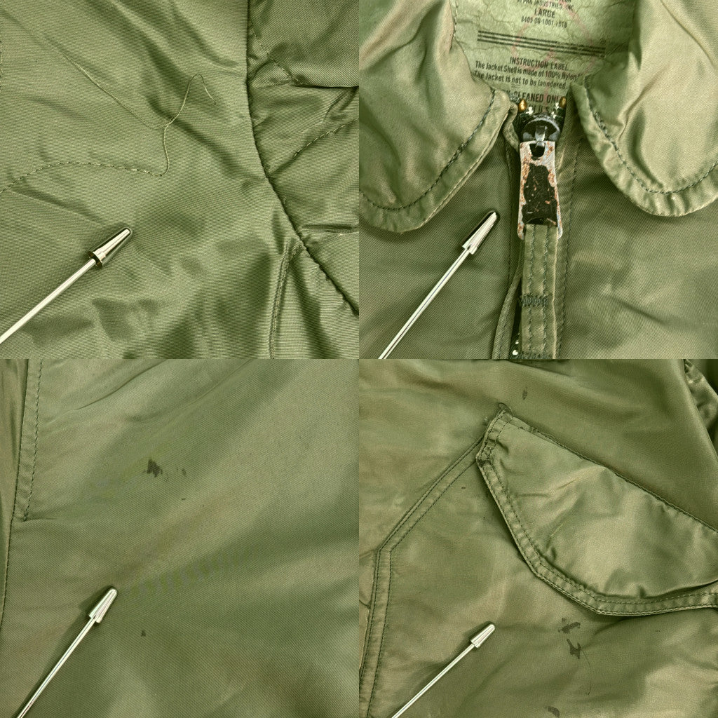 90s ALPHA INDUSTRIES CWU-45/P Flight Jacket Military Jacket