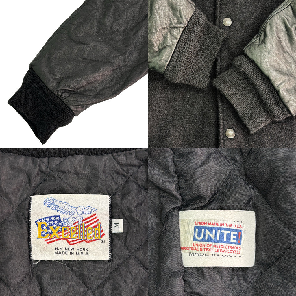 90s Excelled Varsity Stadium Jacket