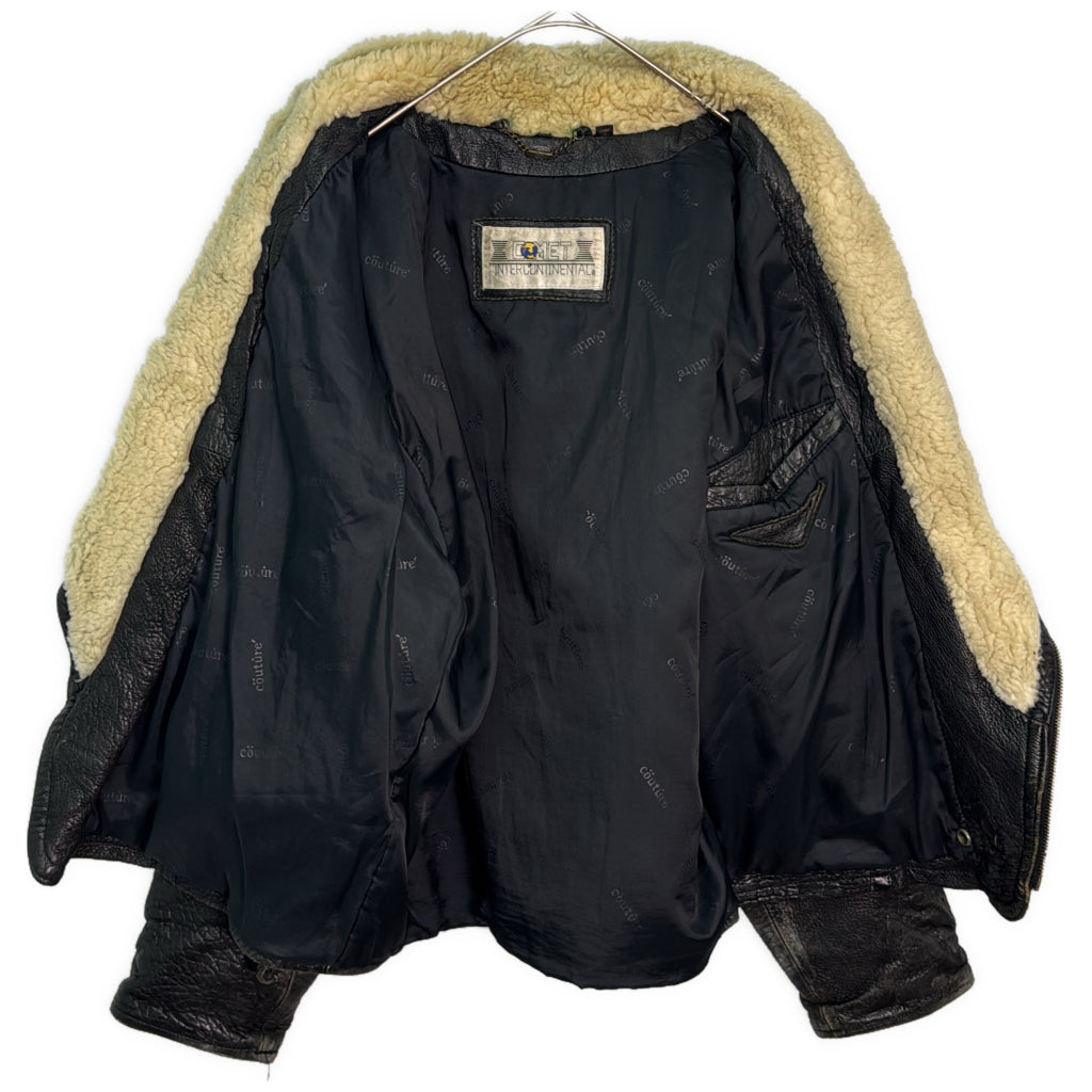 90s Comet Intercontinental Leather Jacket