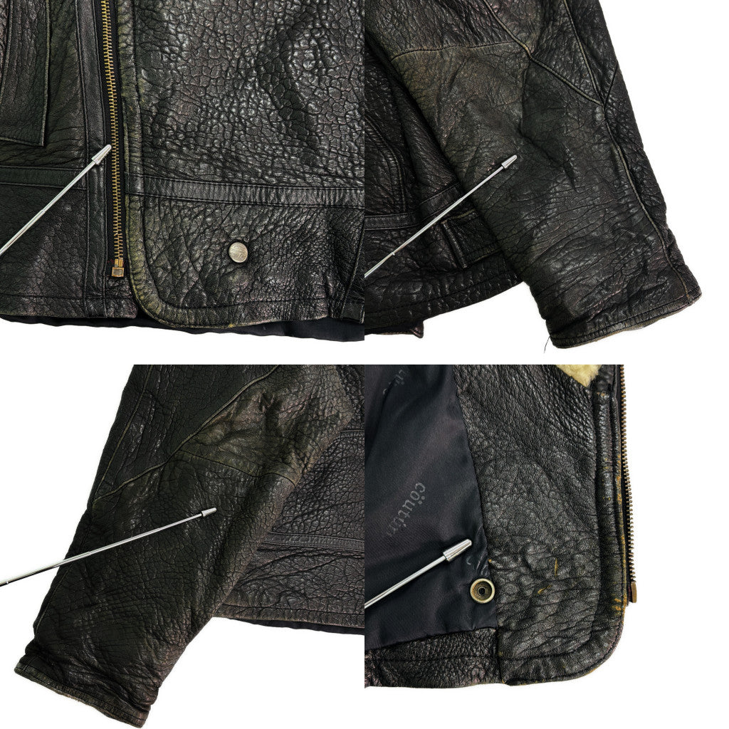 90s Comet Intercontinental Leather Jacket
