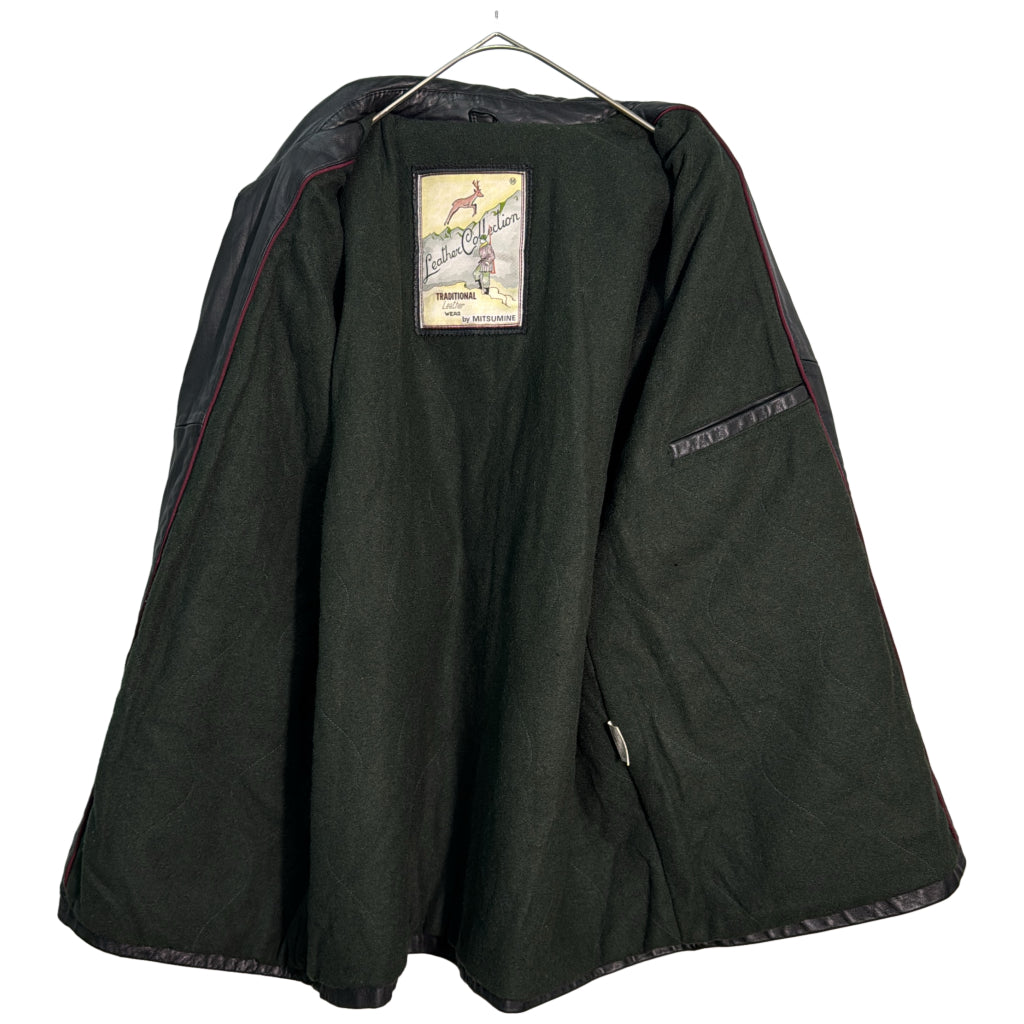 90s MITSUMINE ミツミネ Leather Jacket