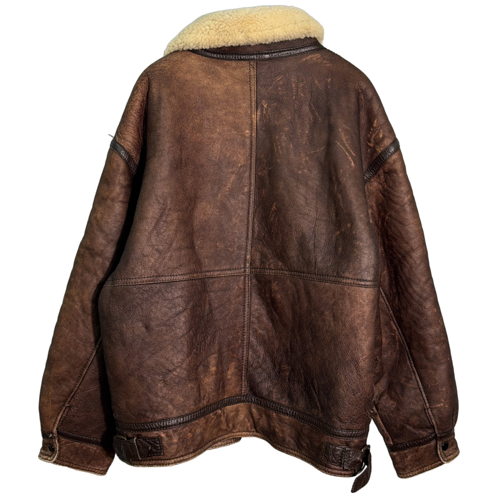 Piero Mods Shearling Leather Jacket