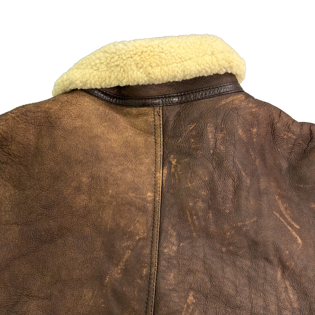 Piero Mods Shearling Leather Jacket