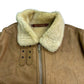 90s MONSIEUR Shearling Leather Jacket