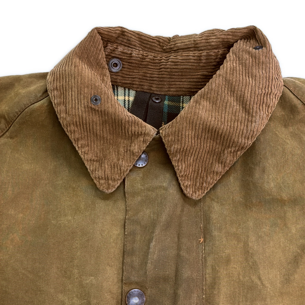 80s Barbour SOLWAY ZIPPER Oiled Jacket