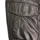 80s SAMBER LEATHER Leather Jacket
