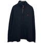 Polo by Ralph Lauren Half Zip Cotton Sweater Half Zip Sweater