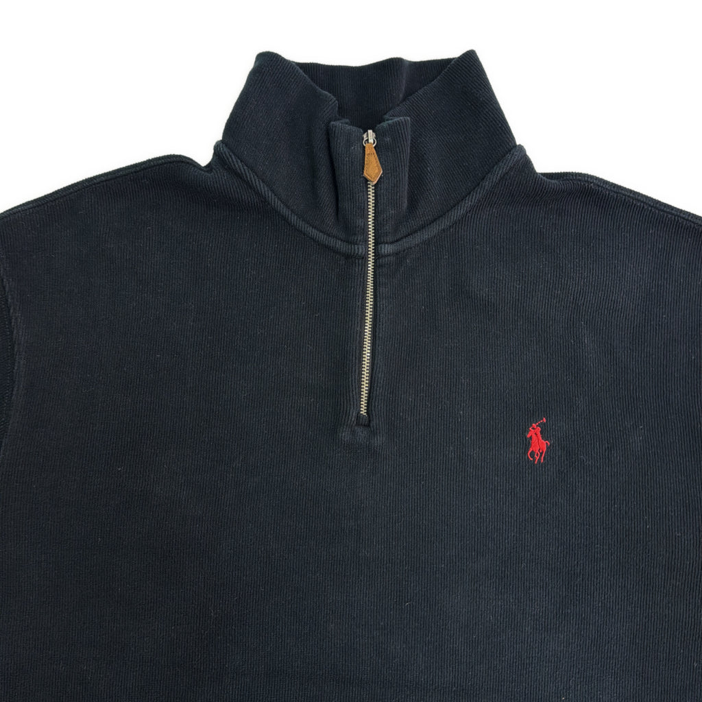 Polo by Ralph Lauren Half Zip Cotton Sweater Half Zip Sweater
