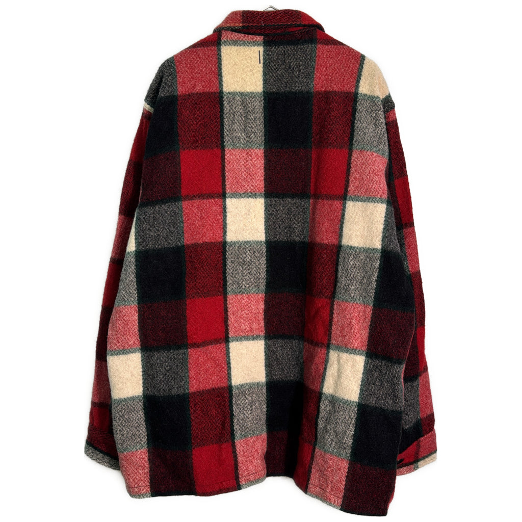 80s L.L.Bean Shirt Jacket Wool Shirt
