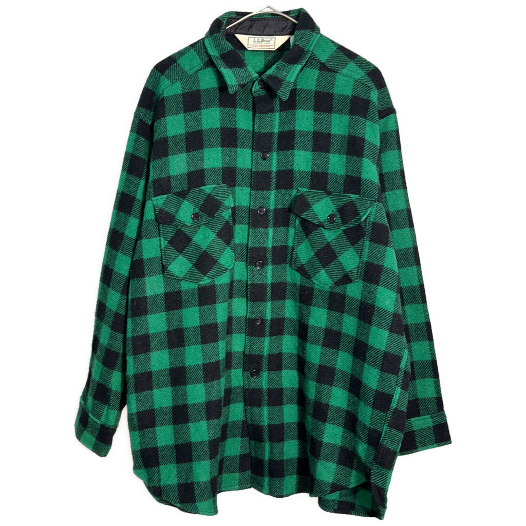 80s L.L.Bean Wool Shirt
