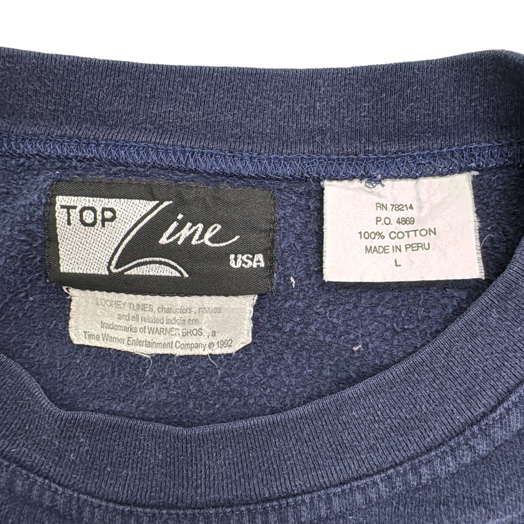 90s TOP LINE USA Character Sweat