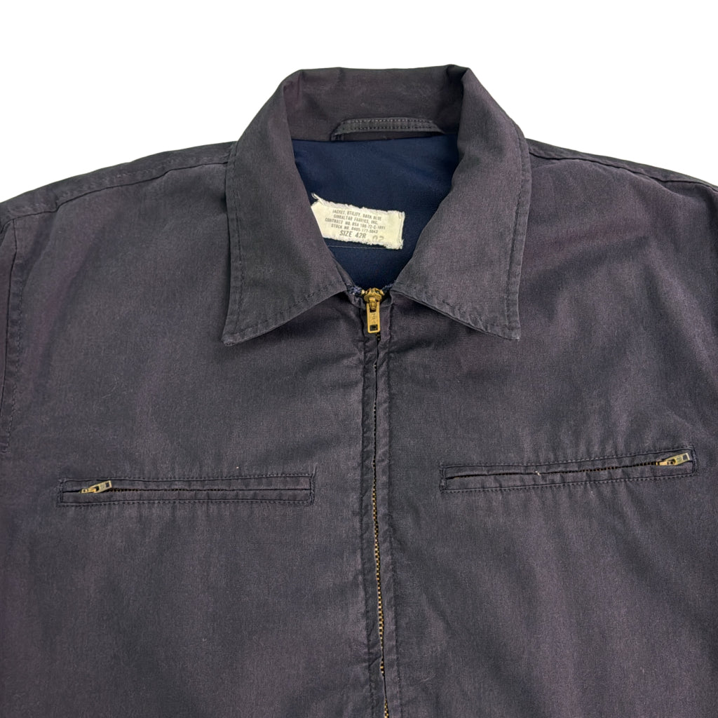 70s U.S. NAVY Utility Jacket Military Jacket