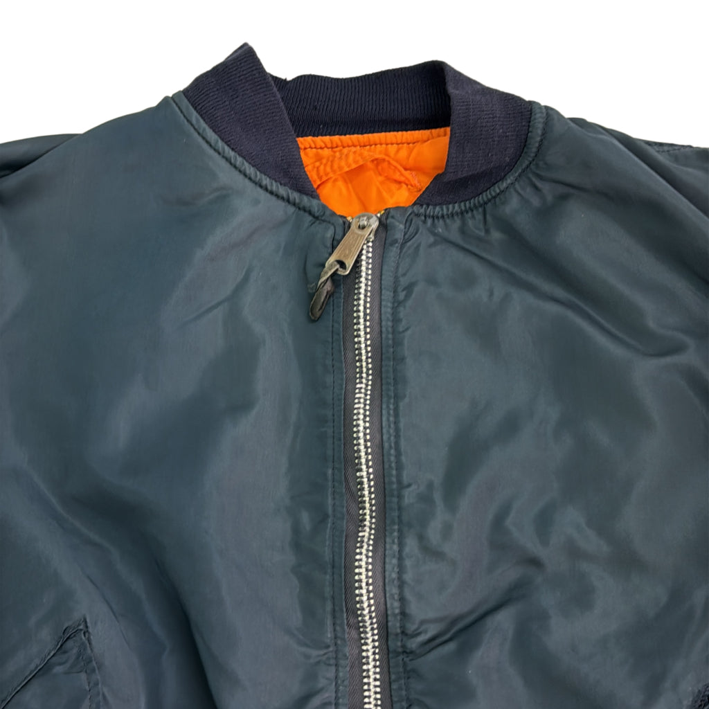 90s ALPHA INDUSTRIES MA-1 Flight Jacket Military Jacket