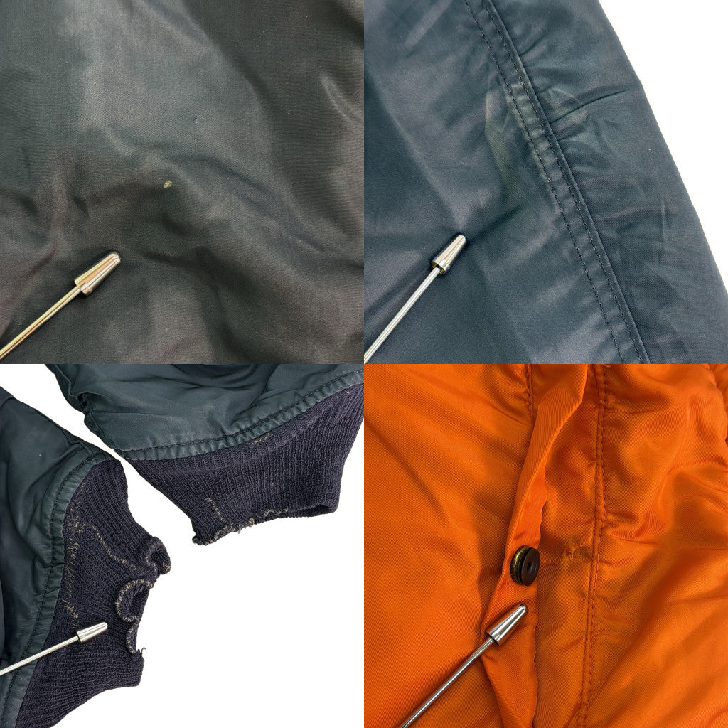 90s ALPHA INDUSTRIES MA-1 Flight Jacket Military Jacket