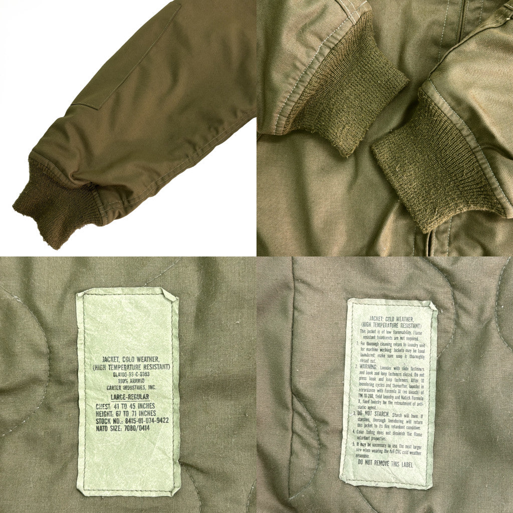 90s U.S. ARMY CVC Tankers Jacket Military Jacket