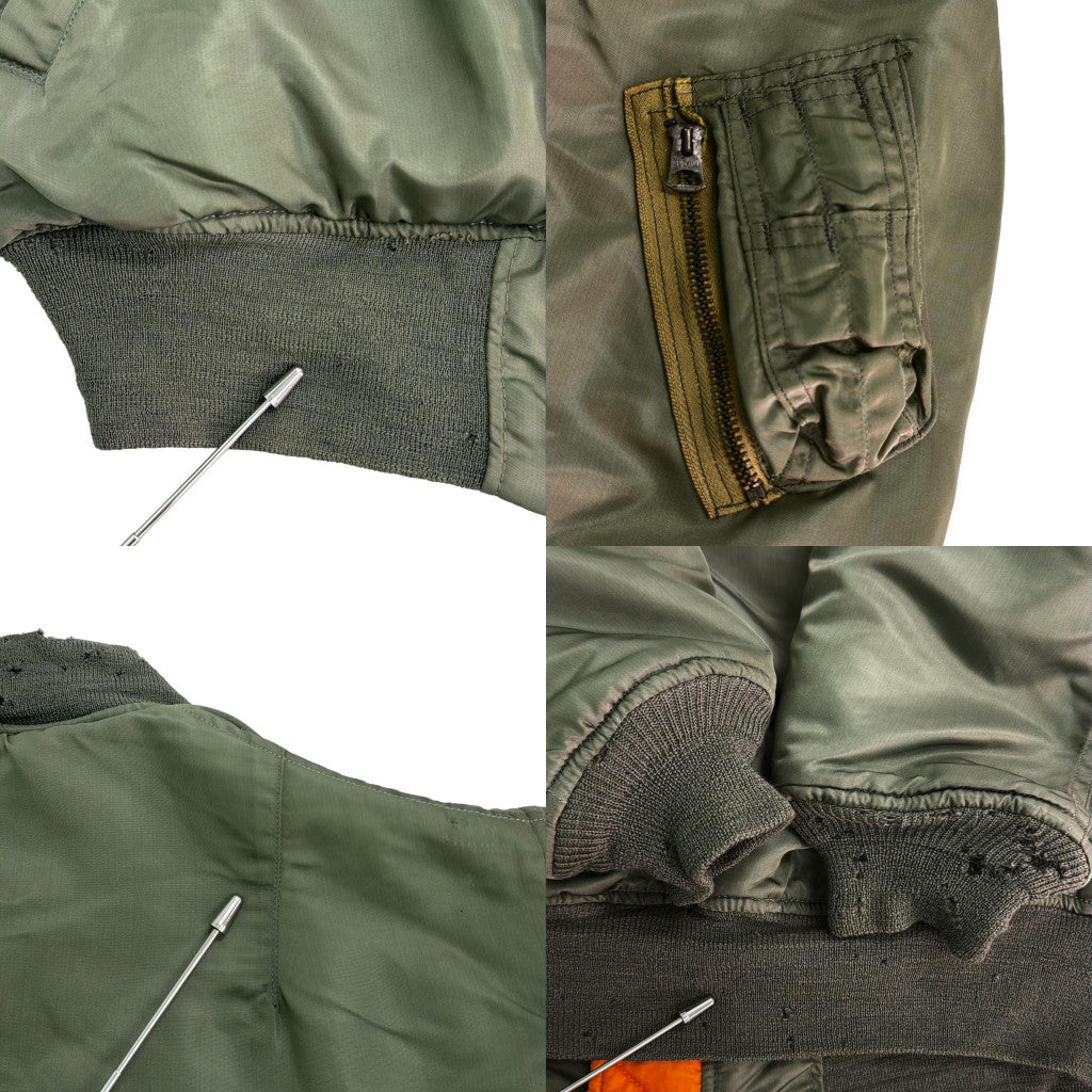 60s U.S.AIRFORCE MA-1 Flight Jacket Military Jacket