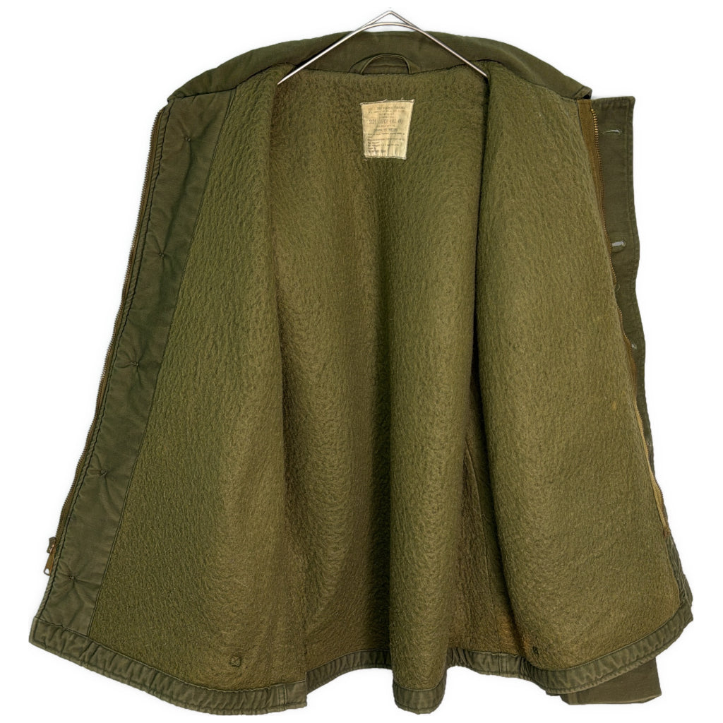 80s U.S. NAVY A-2 Deck Jacket Military Jacket