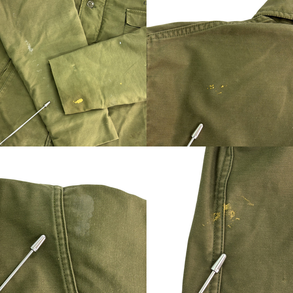 80s U.S. NAVY A-2 Deck Jacket Military Jacket