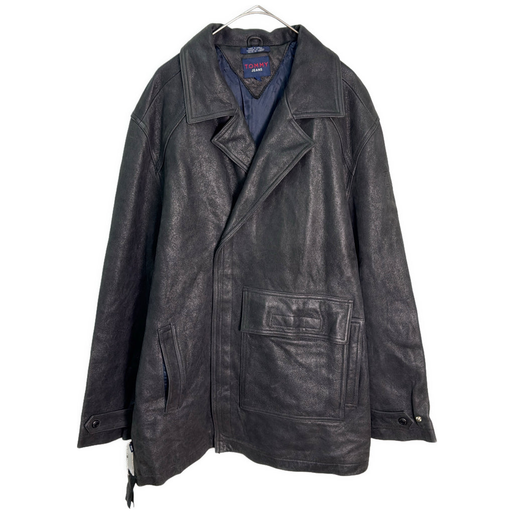 TOMMY JEANS Leather Jacket
