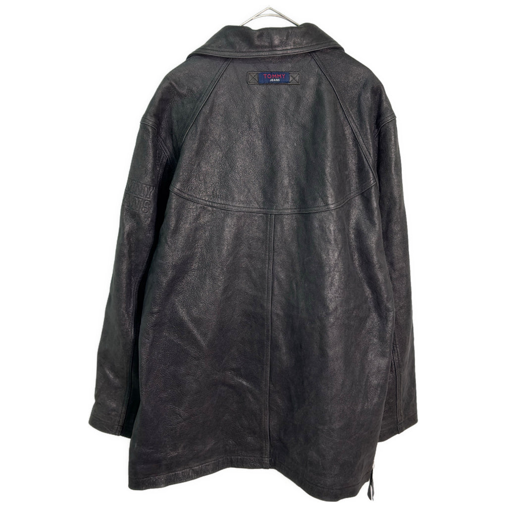 TOMMY JEANS Leather Jacket