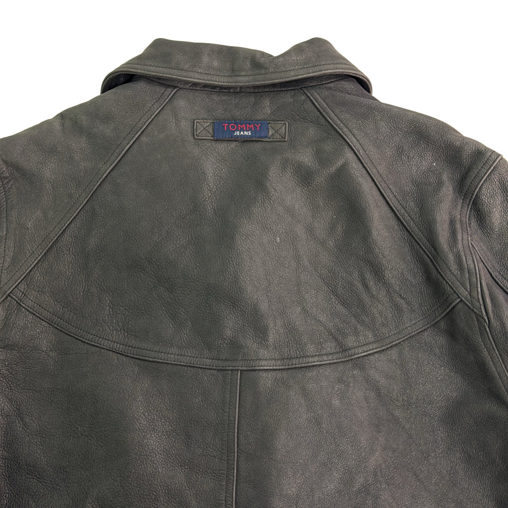 TOMMY JEANS Leather Jacket