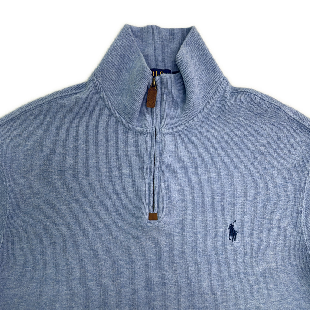 Polo by Ralph Lauren Half Zip Cotton Sweater Half Zip Sweater