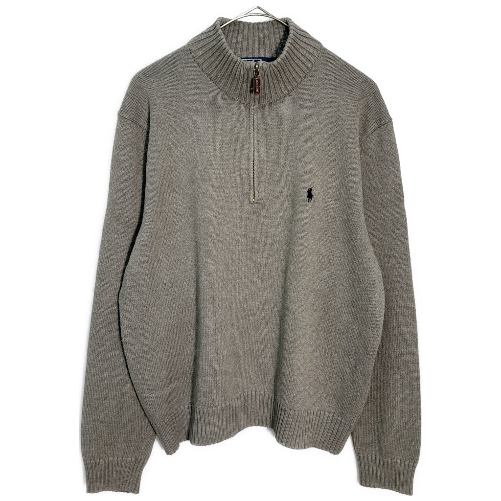 Polo by Ralph Lauren Half Zip Cotton Sweater Half Zip Sweater
