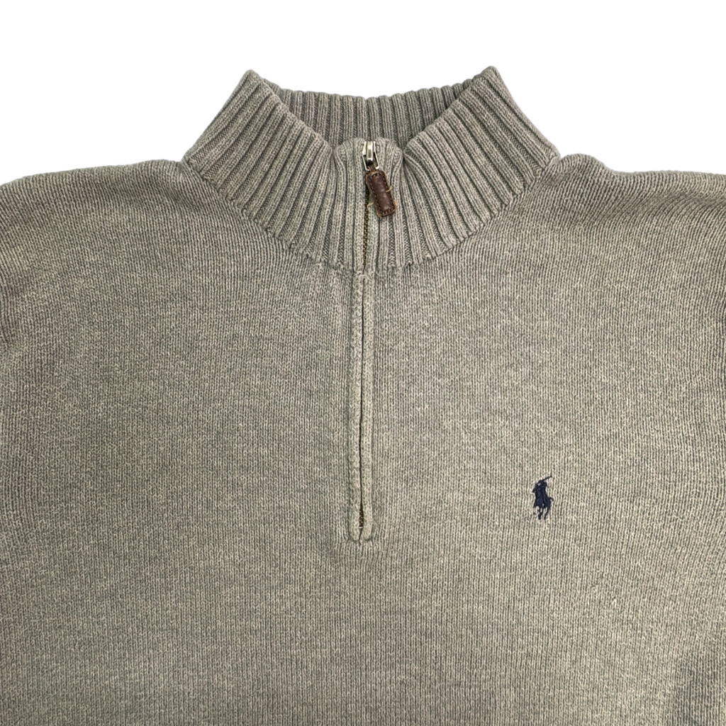 Polo by Ralph Lauren Half Zip Cotton Sweater Half Zip Sweater