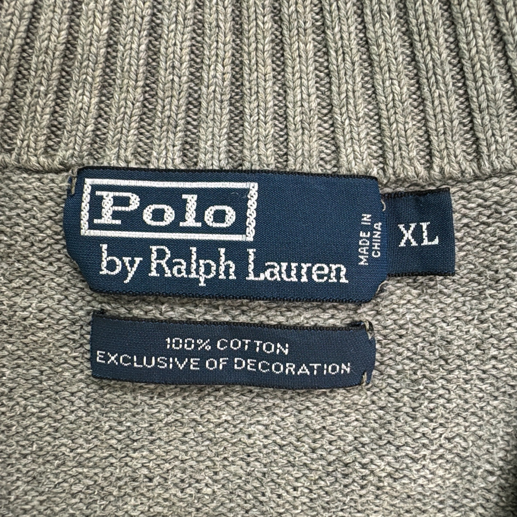 Polo by Ralph Lauren Half Zip Cotton Sweater Half Zip Sweater