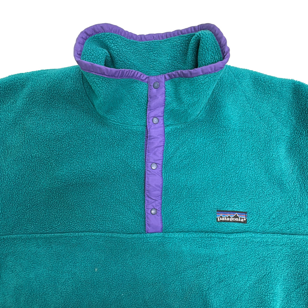 80s patagonia Snap T Fleece Jacket