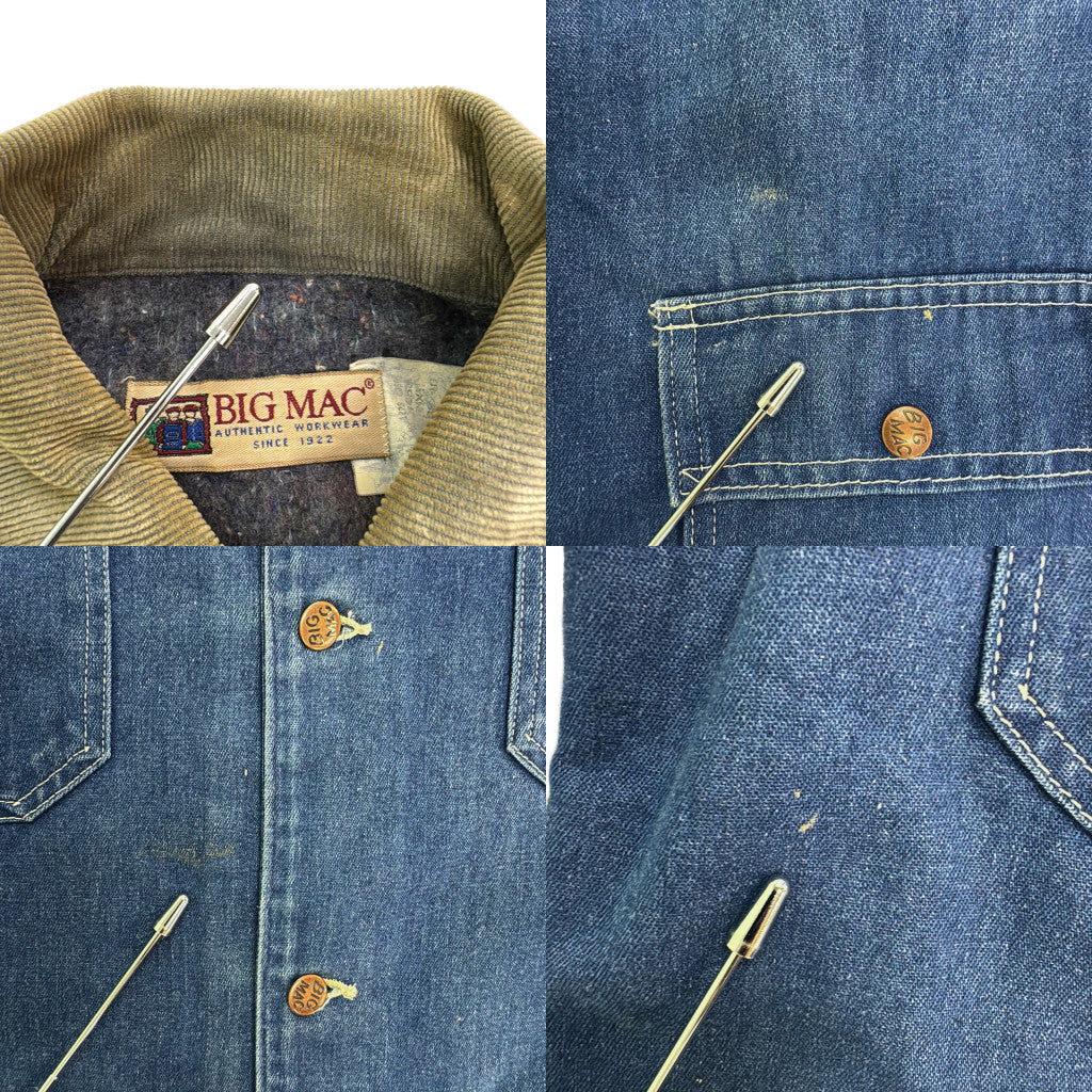 90s BIG MAC Coverall Denim Jacket
