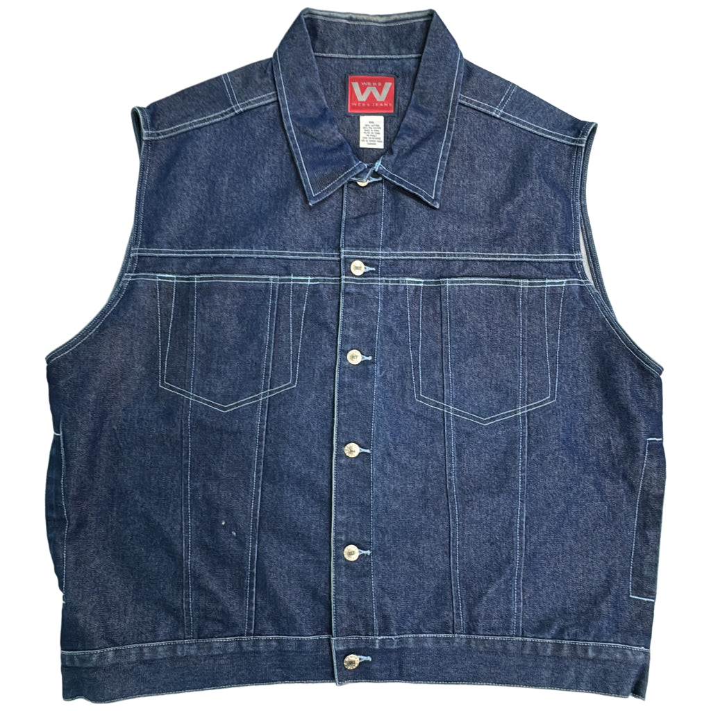 WEBS JEANS Denim Vest