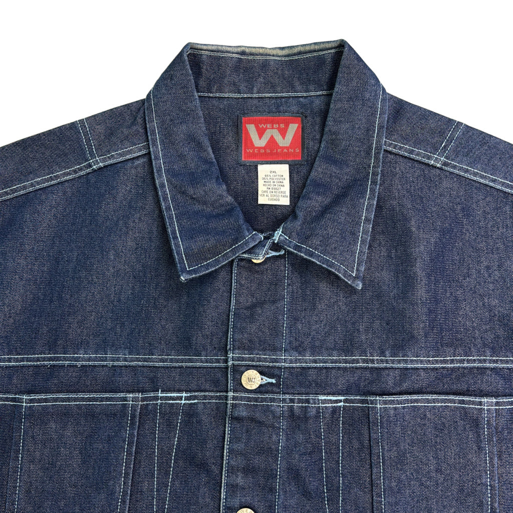 WEBS JEANS Denim Vest