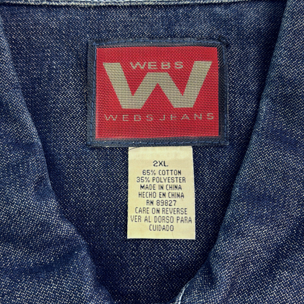 WEBS JEANS Denim Vest