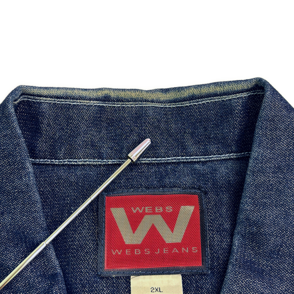 WEBS JEANS Denim Vest