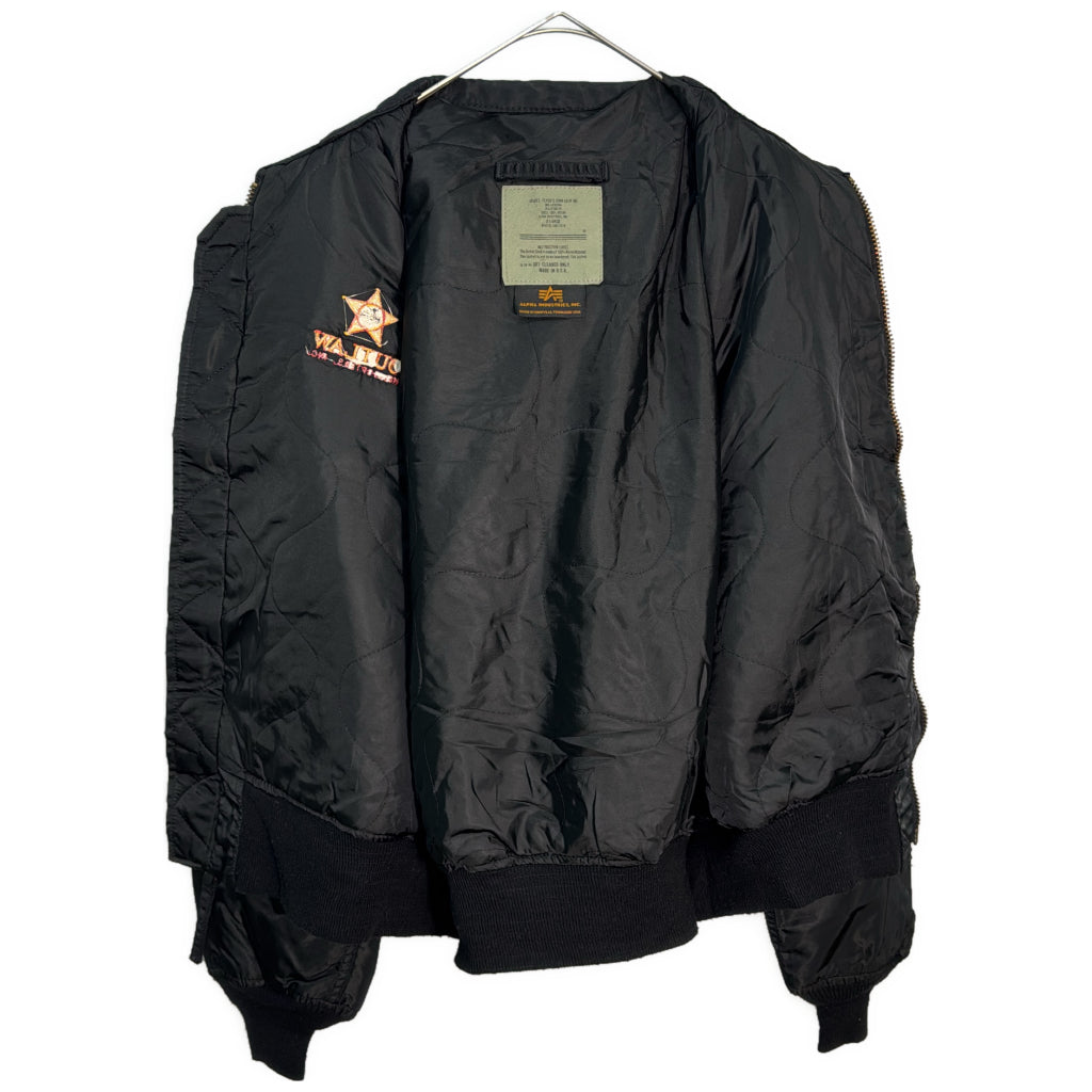 90s ALPHA INDUSTRIES CWU-45/P Flight Jacket Military Jacket