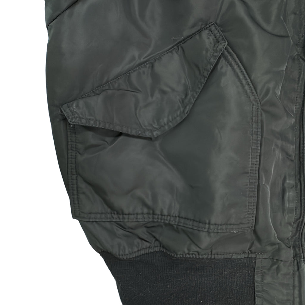 90s ALPHA INDUSTRIES CWU-45/P Flight Jacket Military Jacket