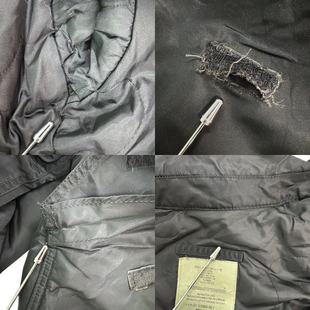 90s ALPHA INDUSTRIES CWU-45/P Flight Jacket Military Jacket