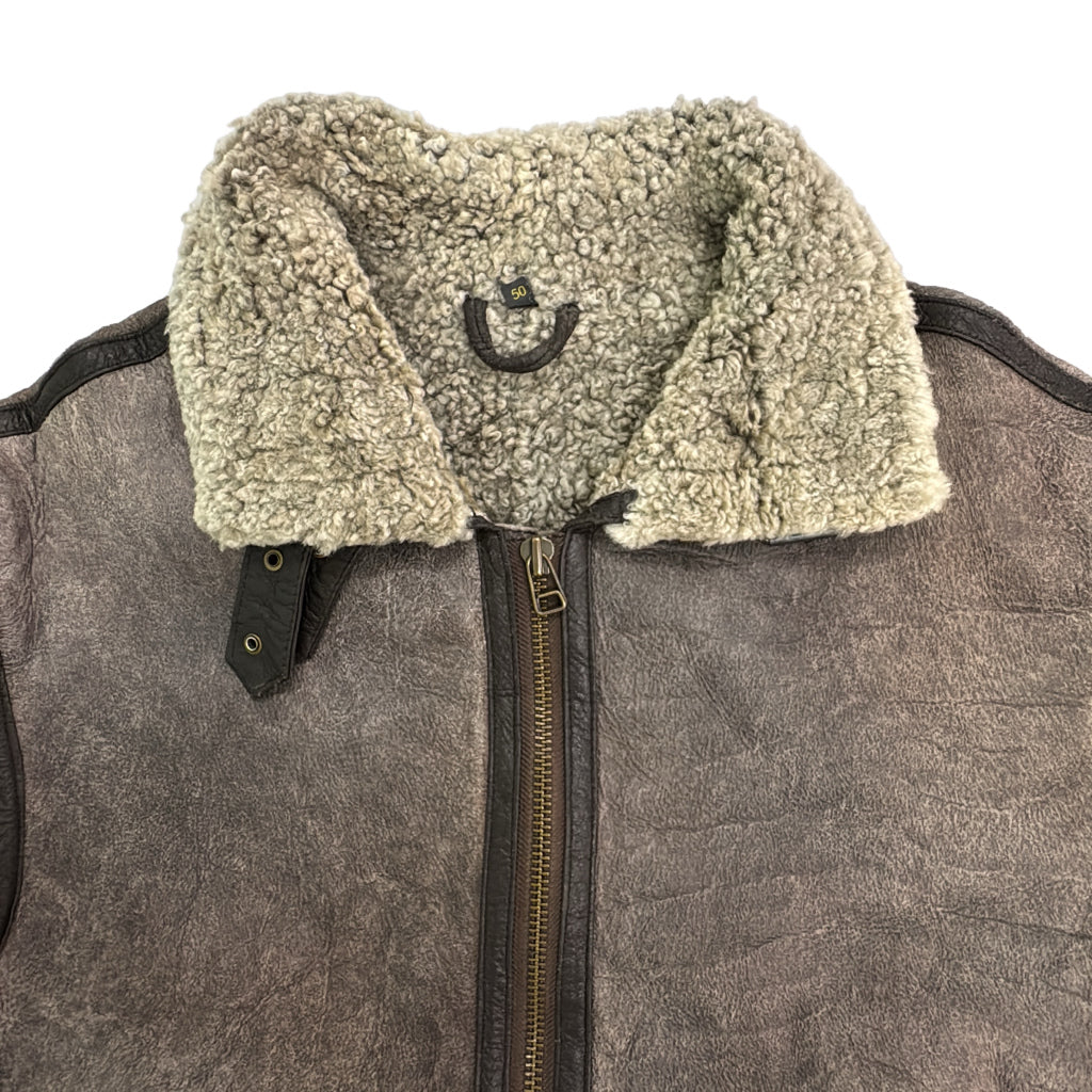 90s MADDOX Shearling Jacket