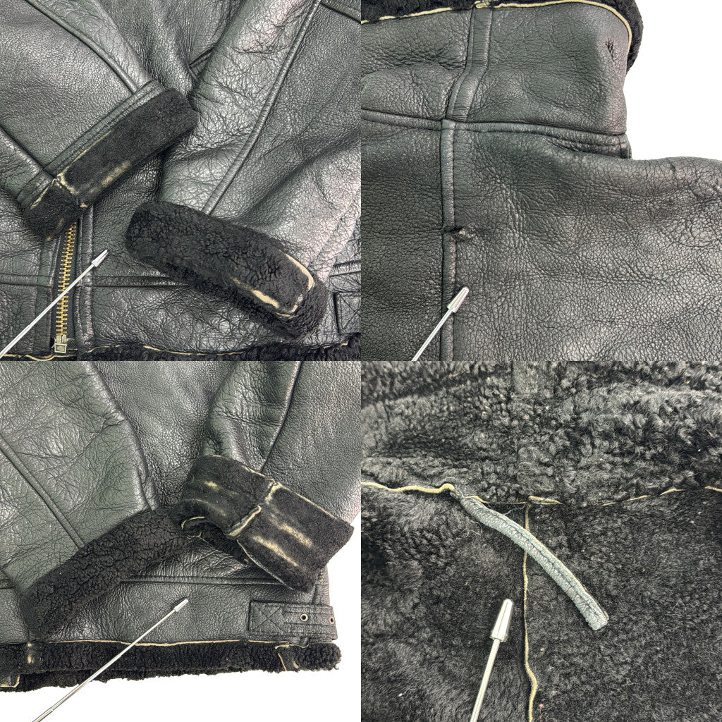 Angelo Litrico Shearling Leather Jacket
