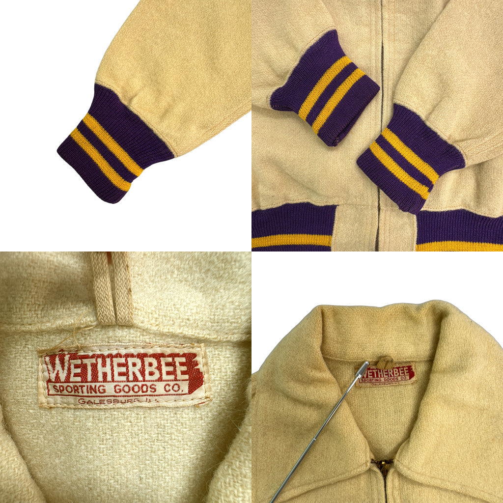 50s WETHERBEE SPORTING GOODS Award Stadium Jacket