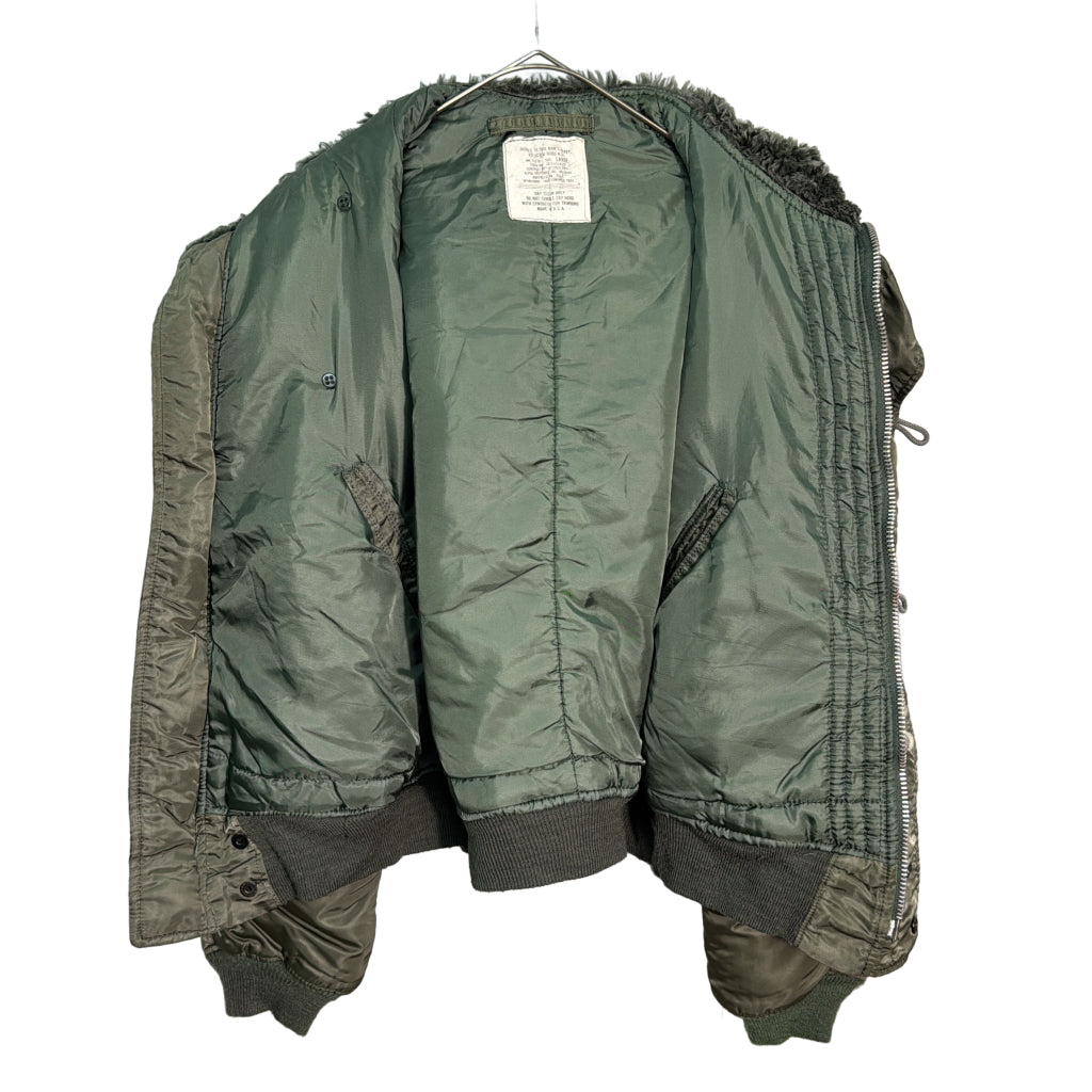80s ALPHA INDUSTRIES N-2B Flight Jacket Military Jacket
