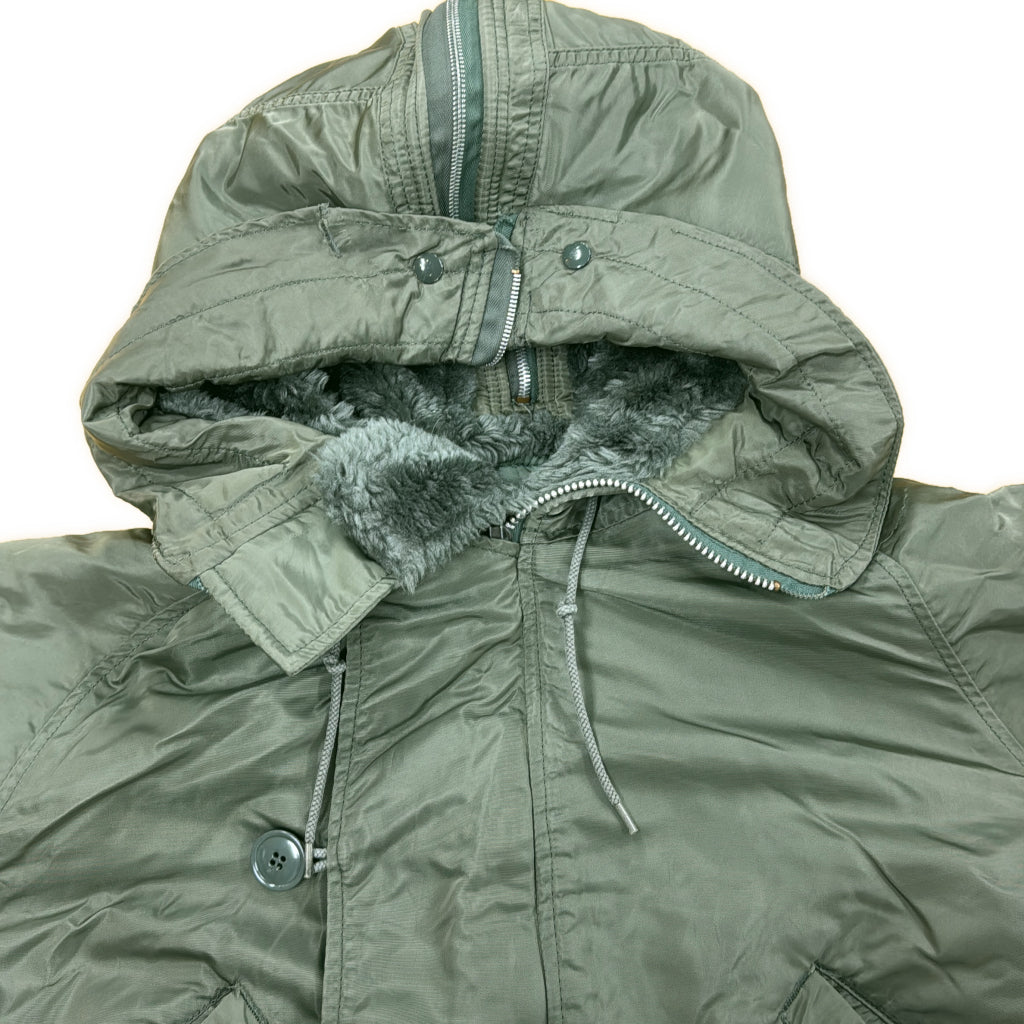 80s ALPHA INDUSTRIES N-2B Flight Jacket Military Jacket