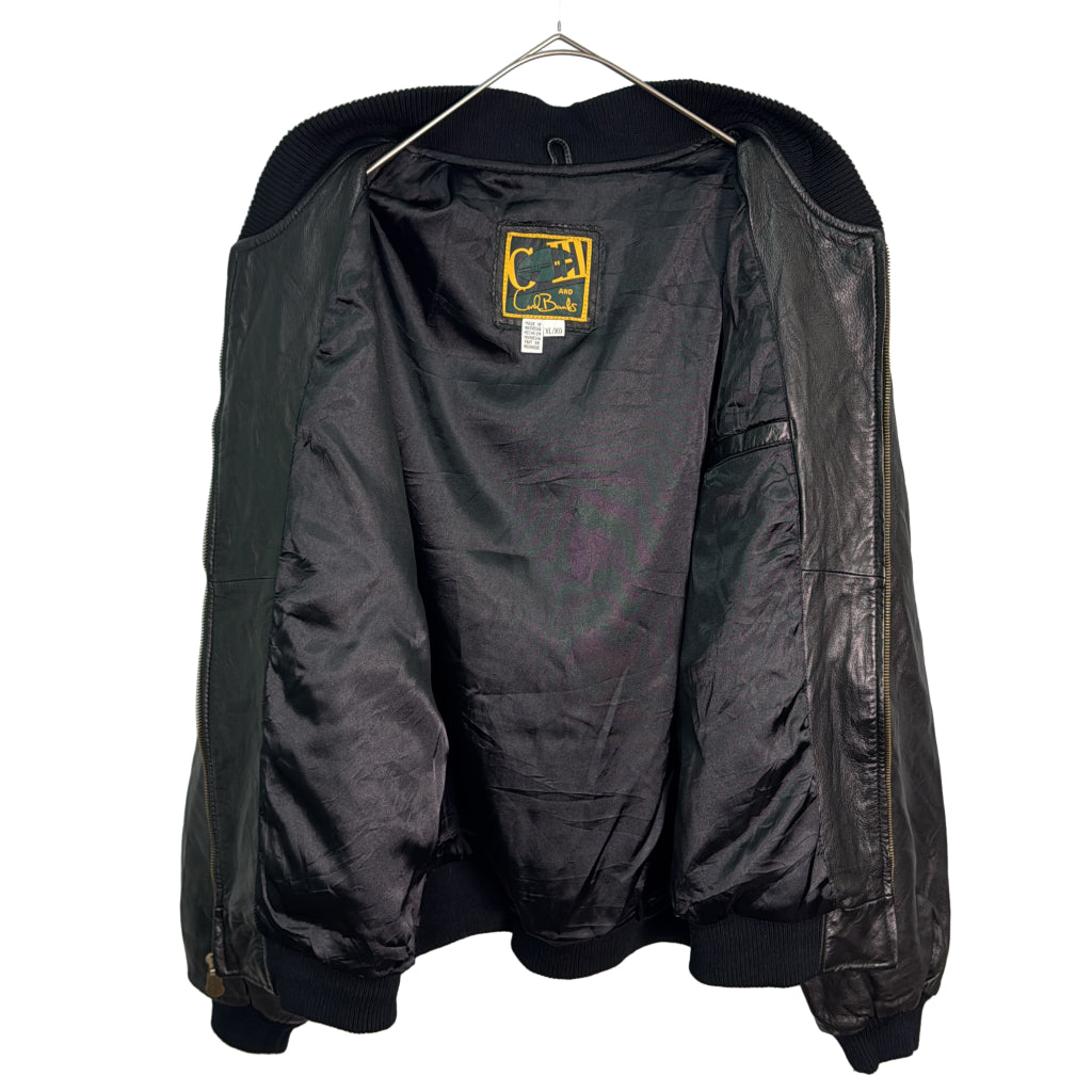 90s G-3 SPORTS Leather Jacket