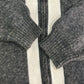 60s Full Zip Wool Sweater