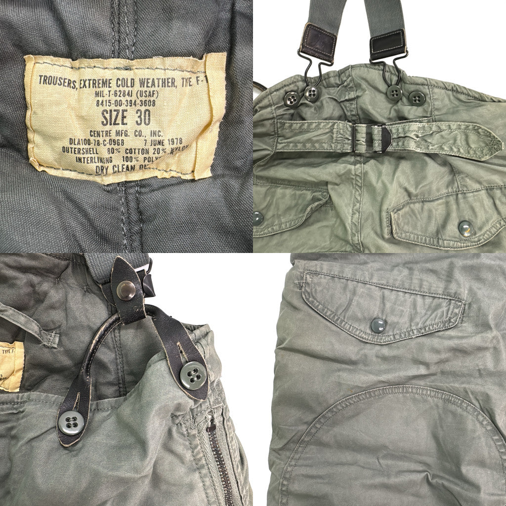 70s U.S.AIRFORCE F-1B Flight Trousers Military Pants