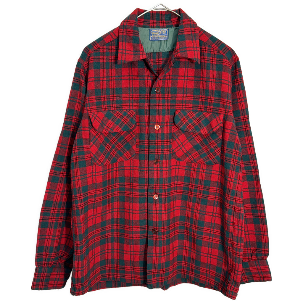 60s PENDLETON Board Shit Flannel Shirt