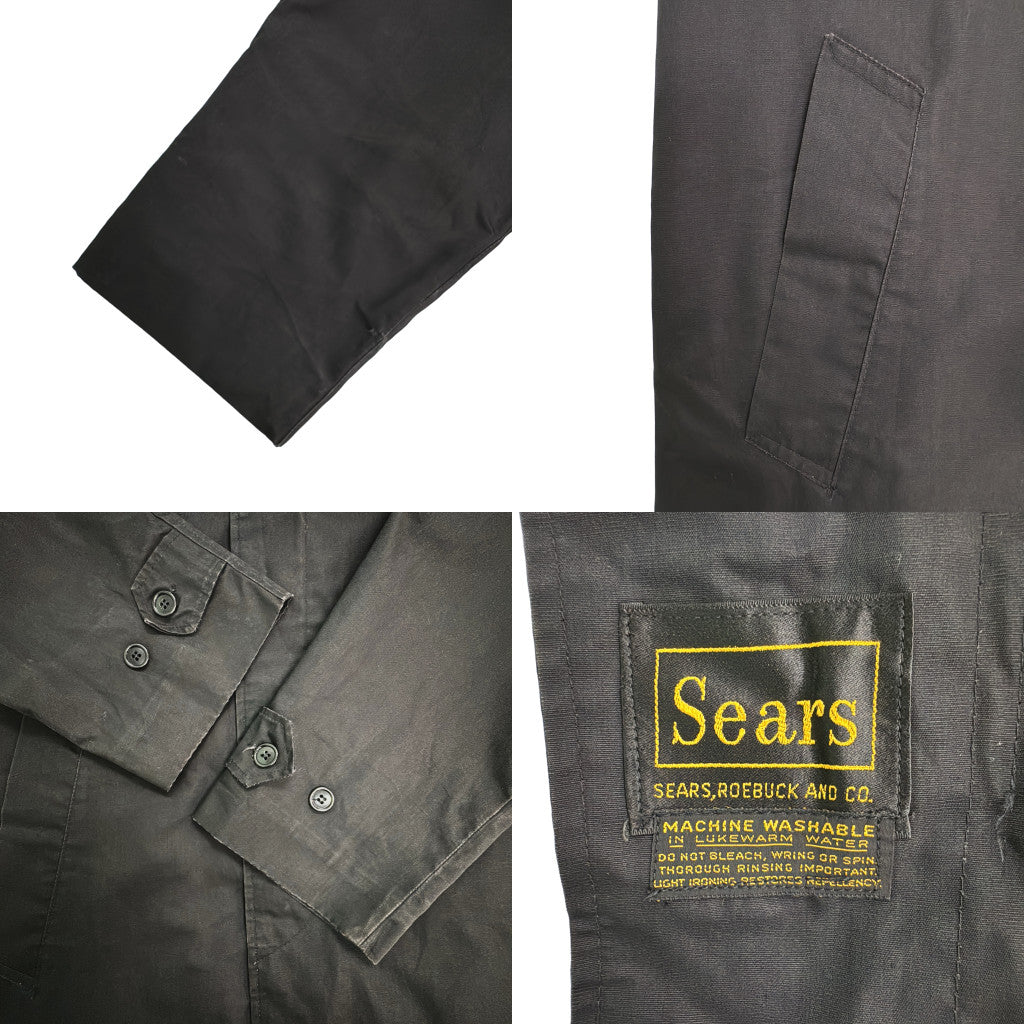 60s Sears Balmacaan Soutien Collar Coat