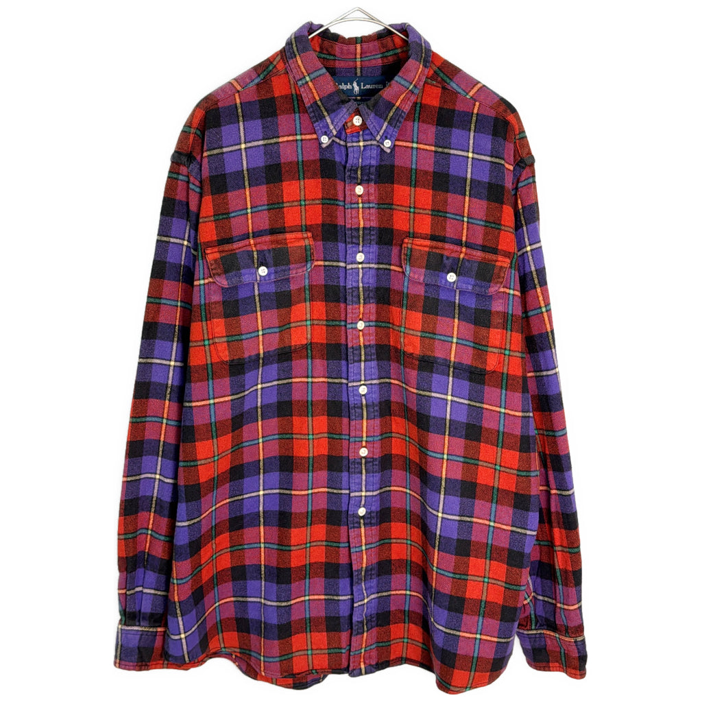 90s RALPH LAUREN Flannel Shirt