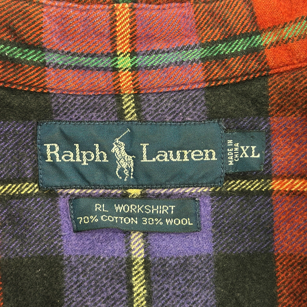 90s RALPH LAUREN Flannel Shirt